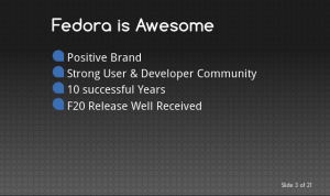 Fedora is Awesome