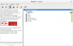 Mumble available in Fedora 23