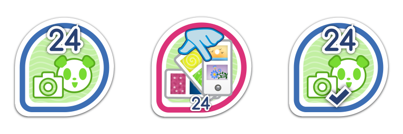 Supplemental Wallpaper Fedora 24 Badges