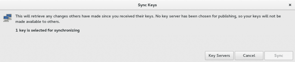 Key Sync GPG key management, part 1 - Fedora Magazine