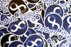 Fedora stickers everywhere!