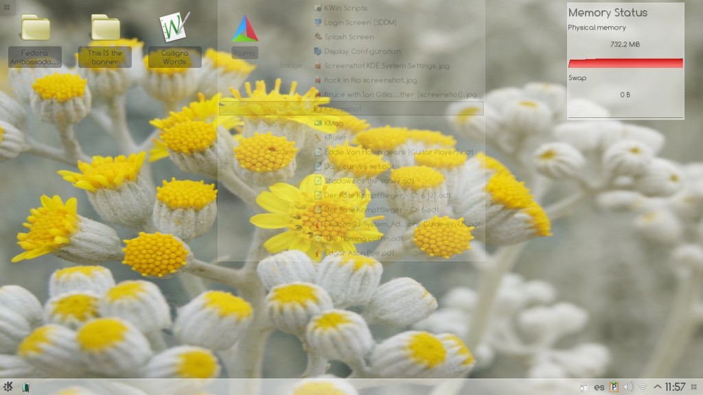 KDE Plasma 5: Lighter-colored desktop