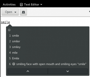 Emoji for Smile word