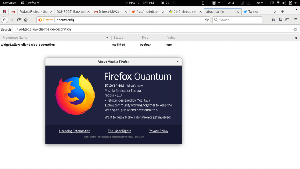 firefox dark theme 57