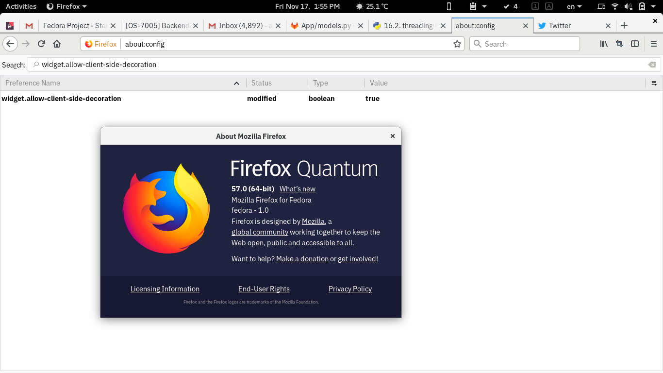 Firefox Quantum 57. Firefox UI. About:Robots Firefox. Firefox-UI-Fix.