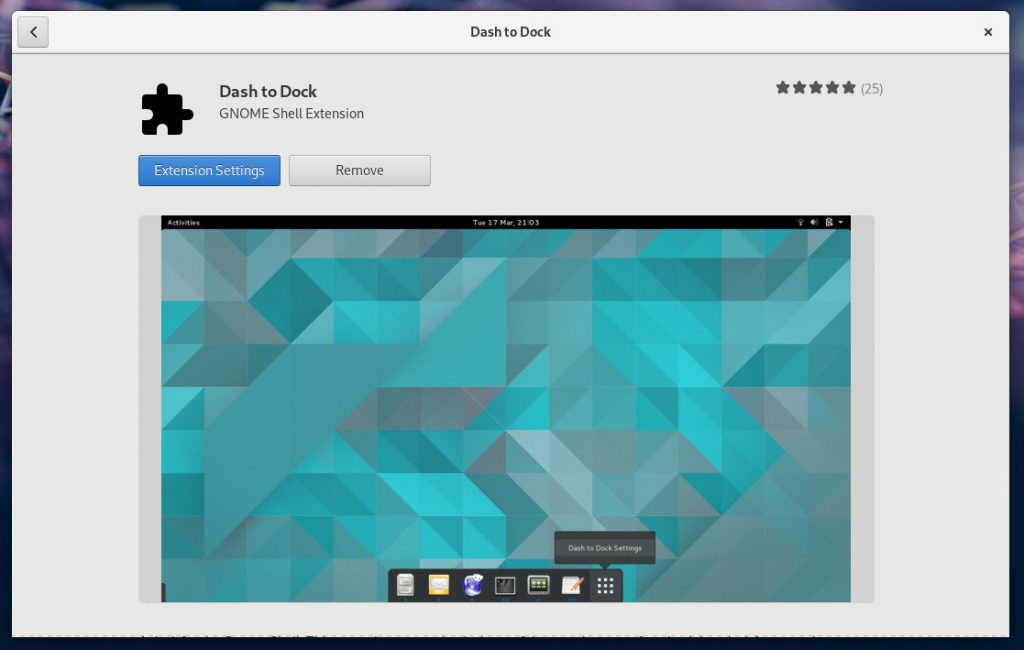 Try the Dash to Dock extension for Fedora Workstation - Fedora Magazine