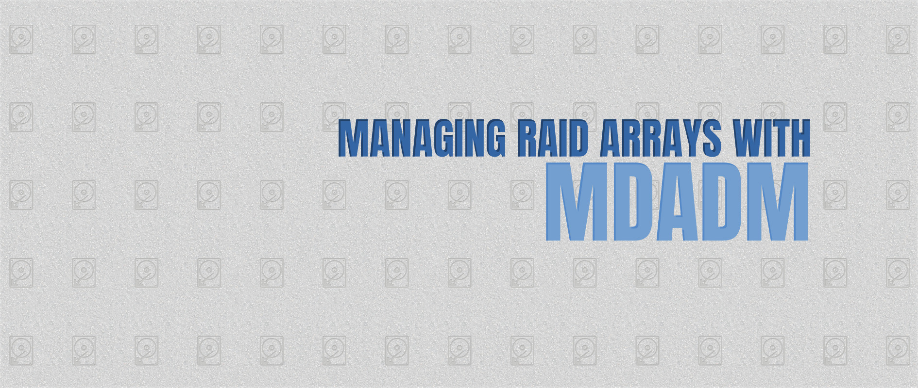 Inferior hospital Suffocating Managing RAID arrays with mdadm - Fedora Magazine