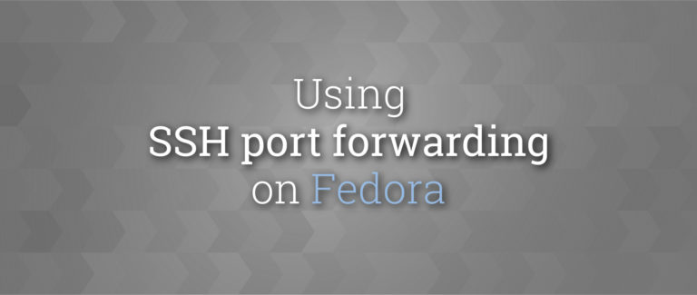 ssh port forwarding