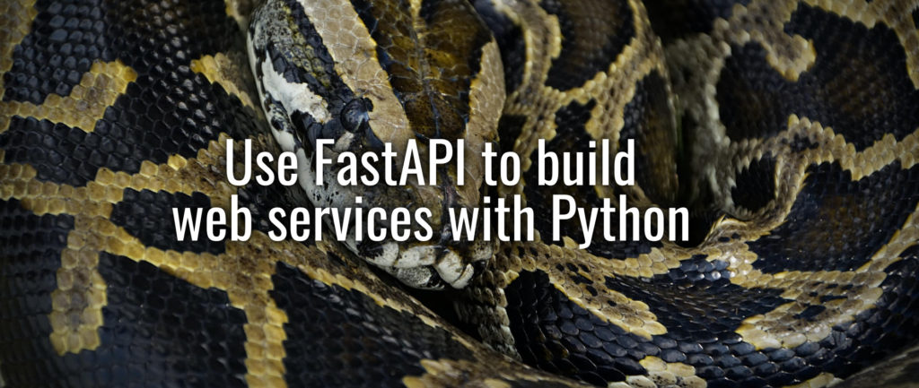 Use FastAPI to build web services in Python - Fedora Magazine