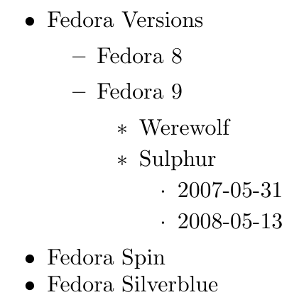 indentation - Spacing of list of items using enumitem package - TeX - LaTeX  Stack Exchange