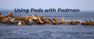 Using Pods with Podman