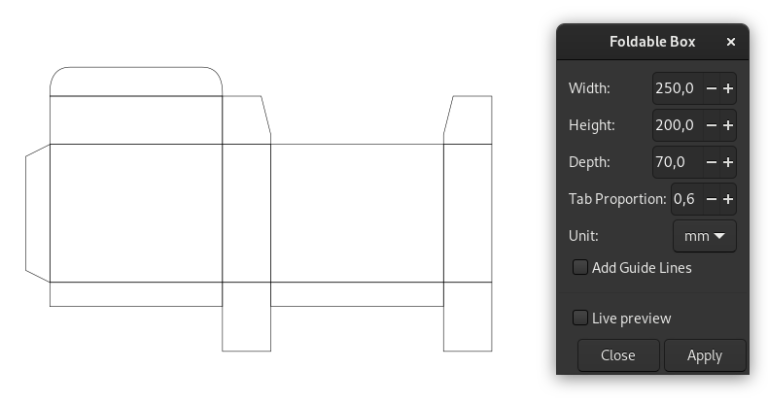 MAKE MORE with Inkscape – Papercraft et al. - Fedora Magazine