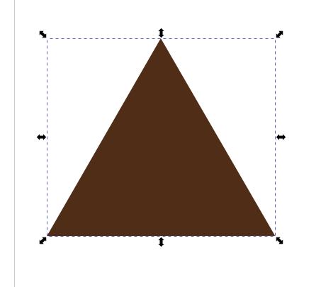 Brown triangle