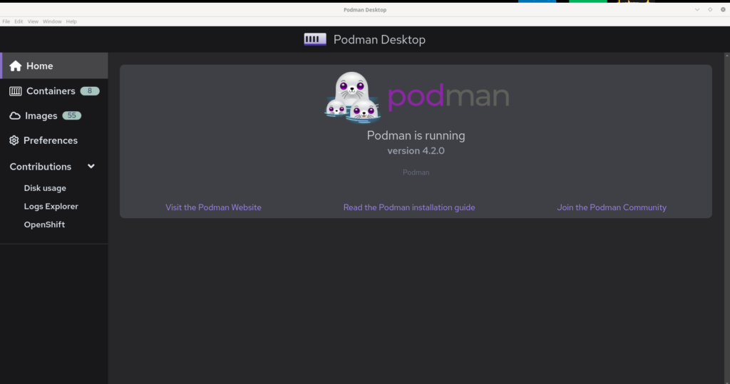 Manage containers on Fedora Linux with Podman Desktop