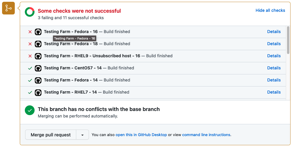Test GitHub projects with GitHub Actions and Testing Farm