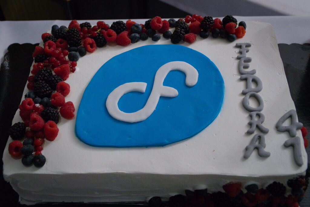 Cake for Fedora 41 Release Party