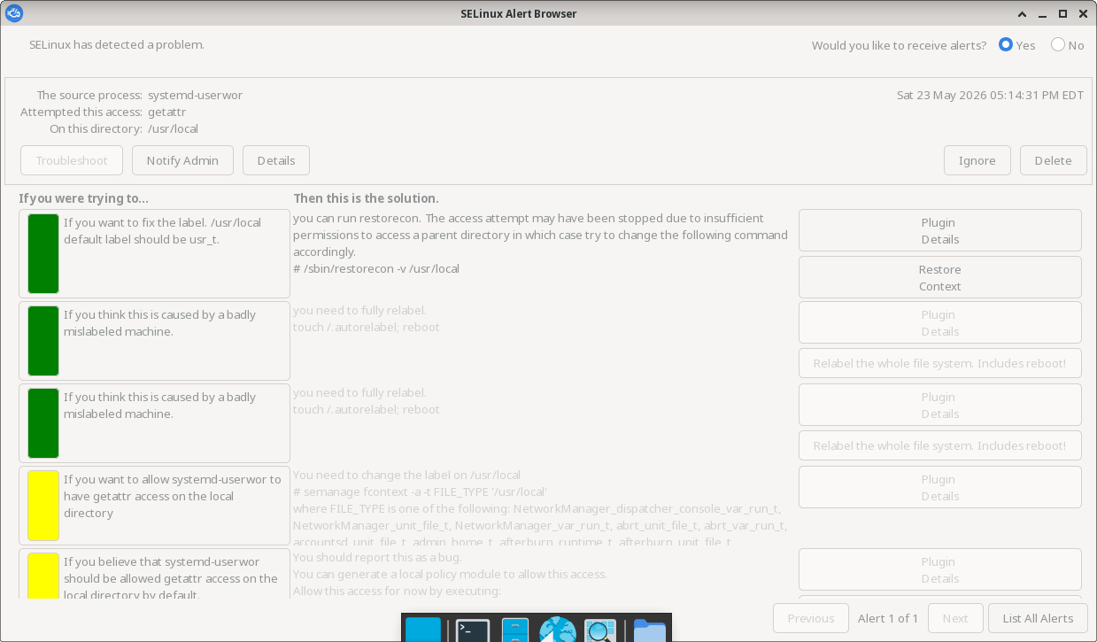 Text reads 'If you want to fix the label, default label should be usr_r'