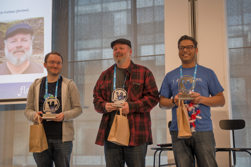 Fedora recognition winners